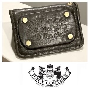 Juicy Couture mini wallet, gray